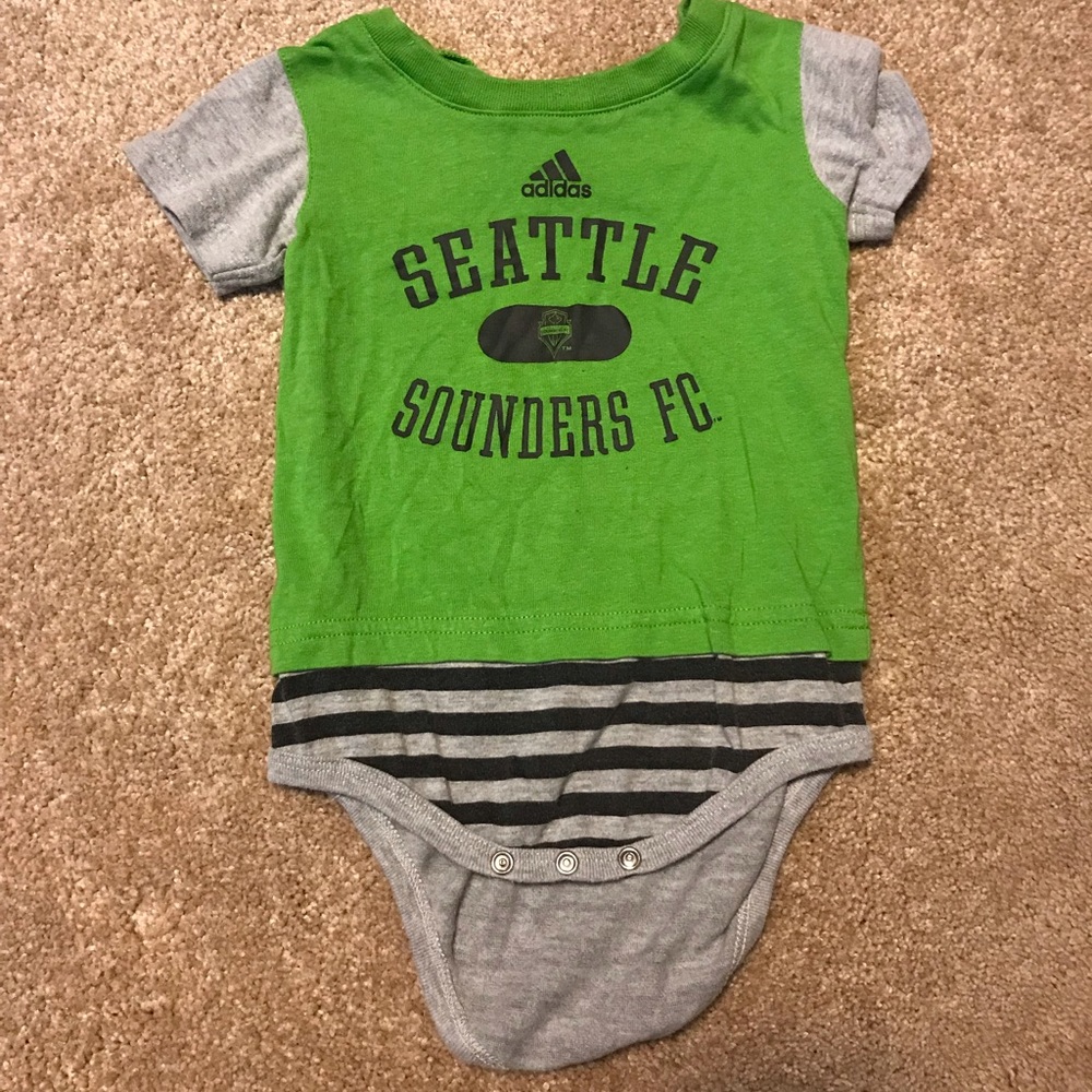 MLS Seattle Sounders FC 18 month onesie
